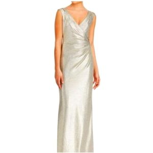 Ralph Lauren Silver Gown